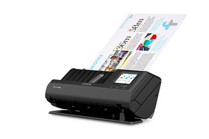 WorkForce ES-C380W Wireless Compact Desktop Document Scanner with Auto Document Feeder - Certified ReNew